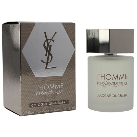 l'homme yves saint laurent cologne gingembre